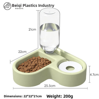 Automatic Pet Food and Water Dispenser