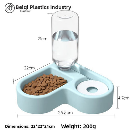 Automatic Pet Food and Water Dispenser